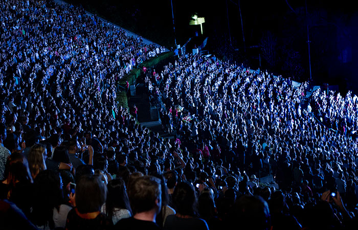 San Diego State Open Air Theatre Seating Chart