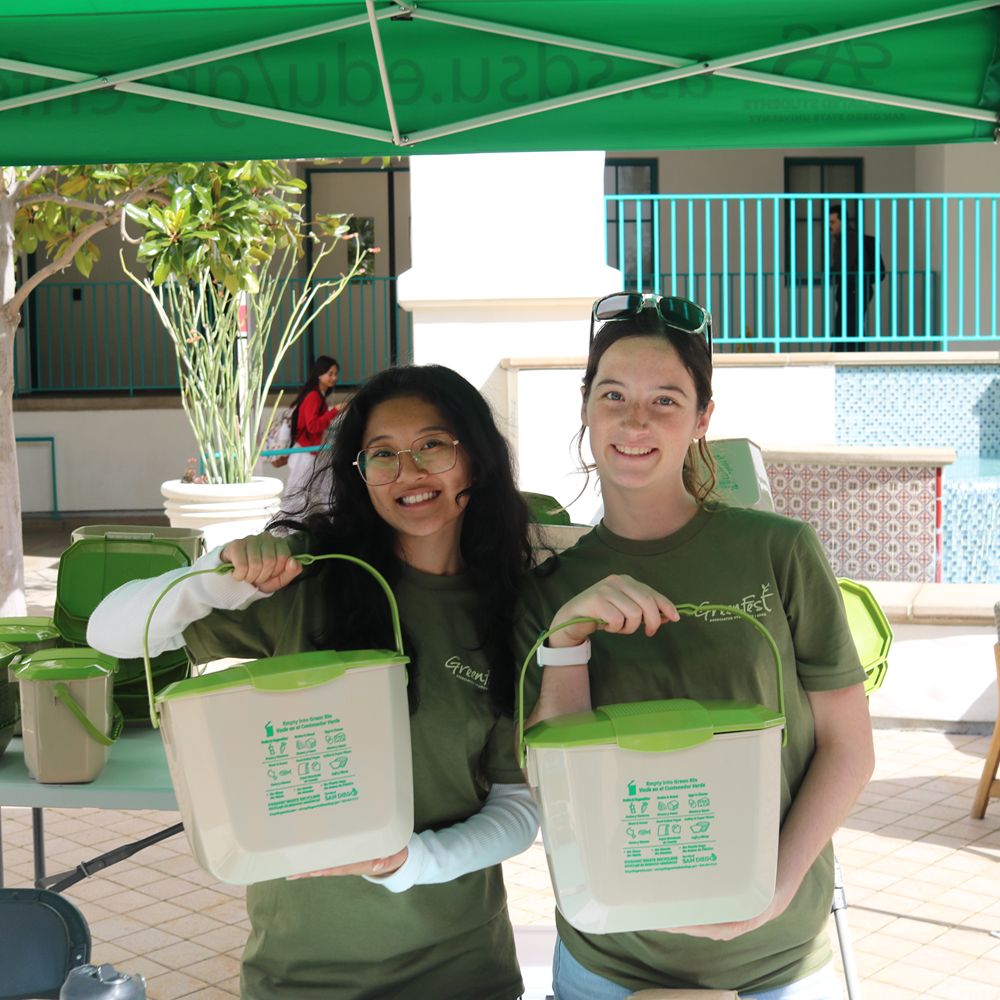 Students getting involved at GreenFest