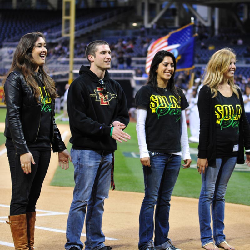 GreenFest committee members at Petco Park