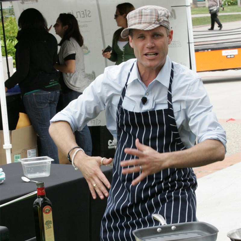 Brian Malarkey Chef at Culinary Showcase