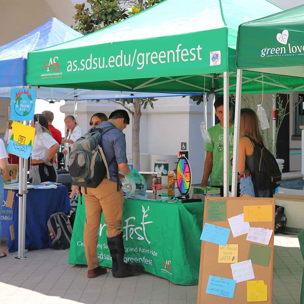 Events GreenFest A.S. San Diego State University
