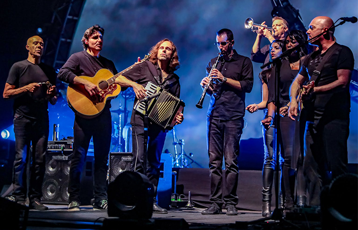 Brit Floyd band performing on stage  Photo