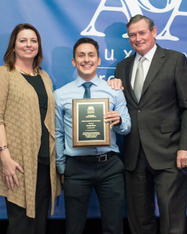 Scholarship of Excellence Honoree, Joseph Rivas