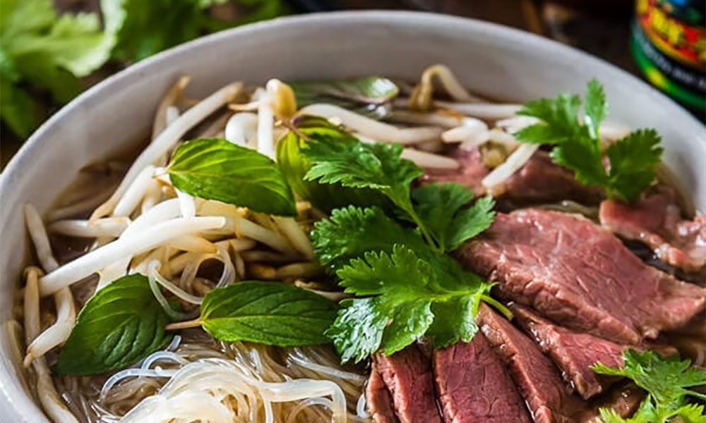 Pho in a bowl