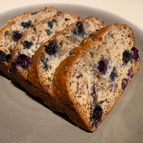 Blueberry Banana Bread