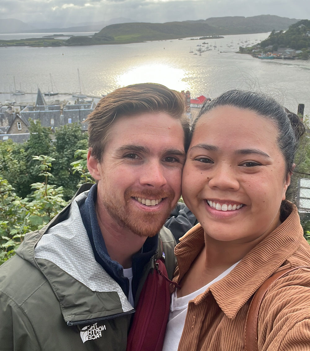 Durand and Caitlyn in Oban?2024-02-25