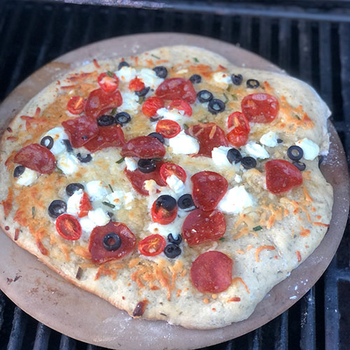 Pizza on the BBQ