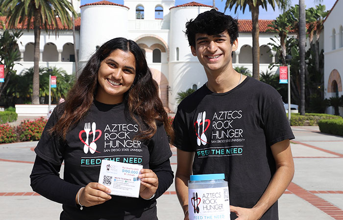 Donate Now to Aztecs Rock Hunger!