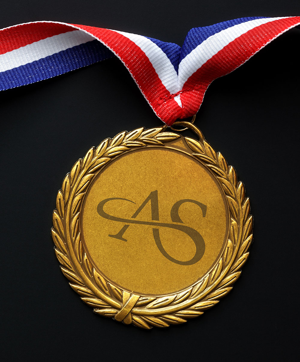 Award with A.S. logo on ribbon?2024-07-02