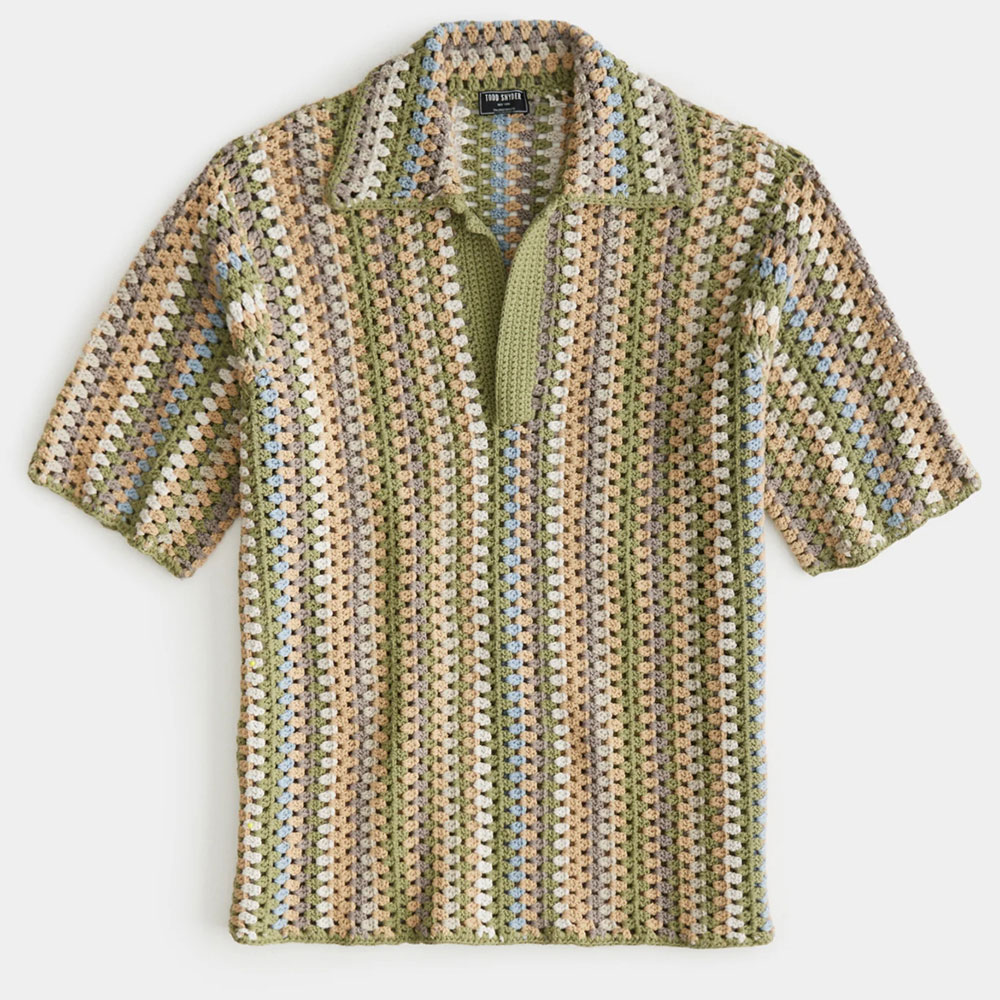 Crocheted shirt