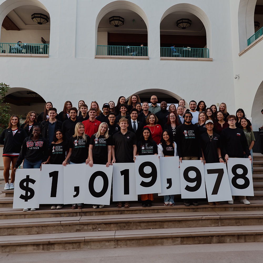 Aztecs Rocks Hunger raised over a million dollars in 2024.