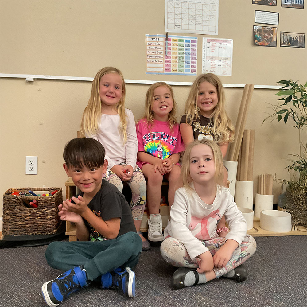 Children from the Children's Center.
