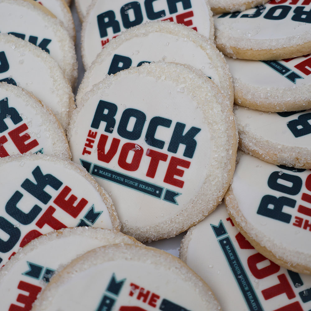 Rock the Vote cookies.