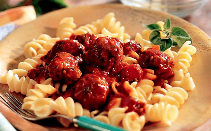 Pasta and Meatballs