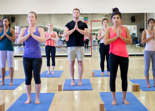 Yoga class