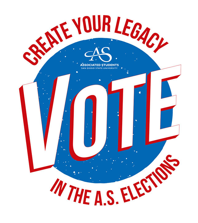 Create Your Legacy Vote in the A.S. Elections