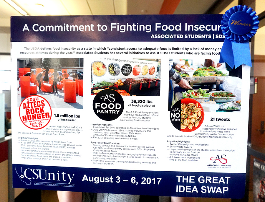 A.S. commitment to fighting food insecurity