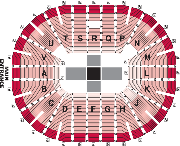 Concert in the Round Seating Chart